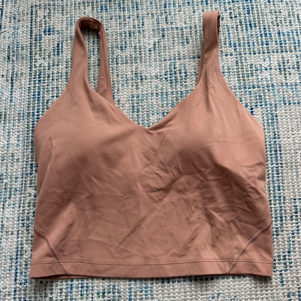 Lululemon Align Tank, light brown - size 6